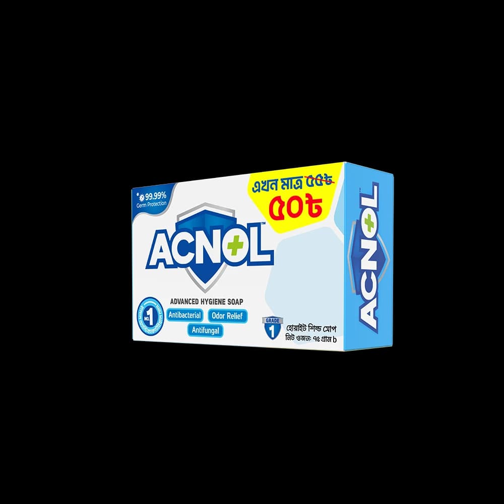 ACNOL Advanced Hygiene Soap (White Shield)